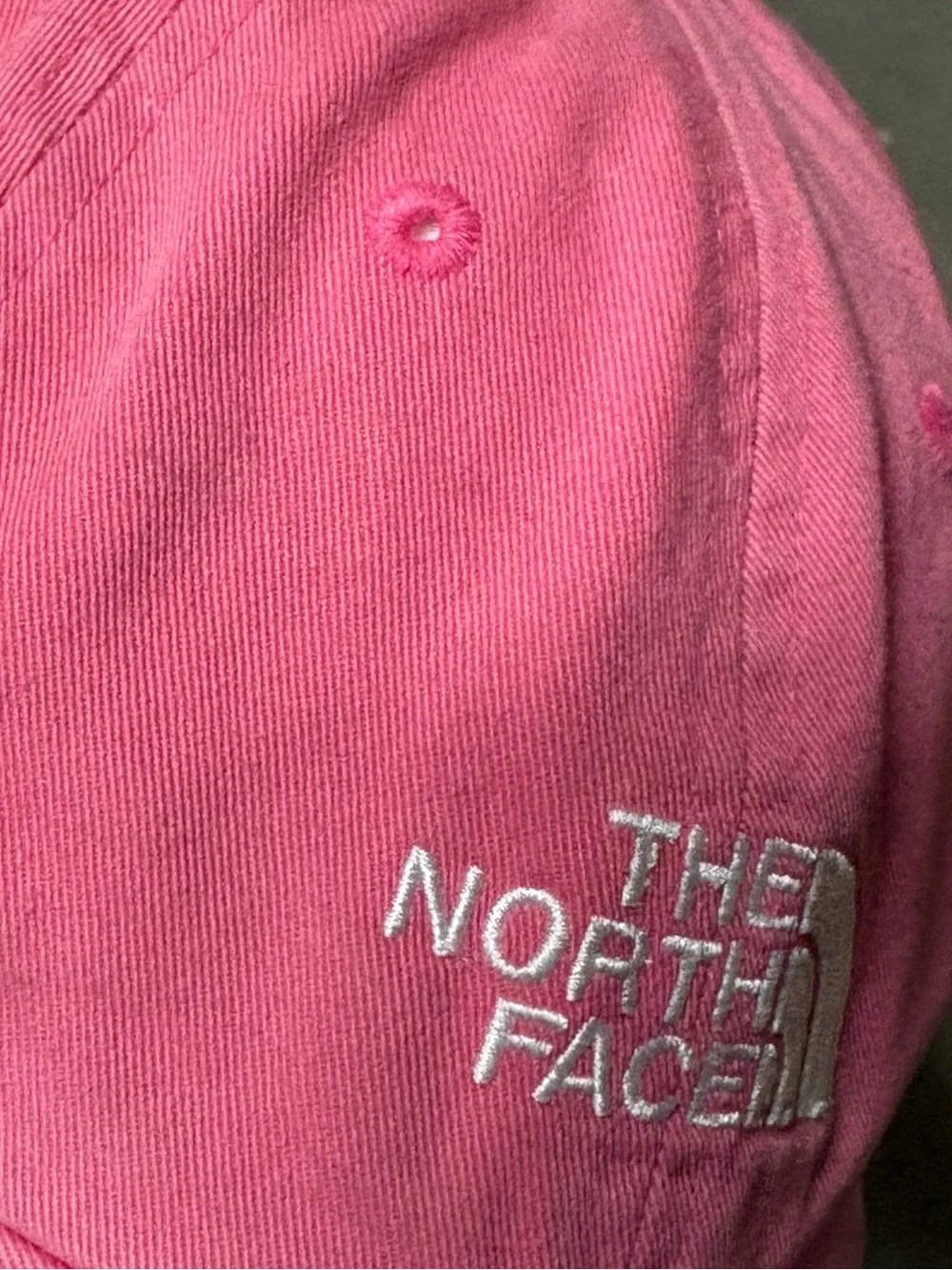 The North Face classic pink